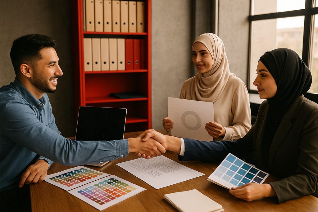 الهوية البصرية للشركات 