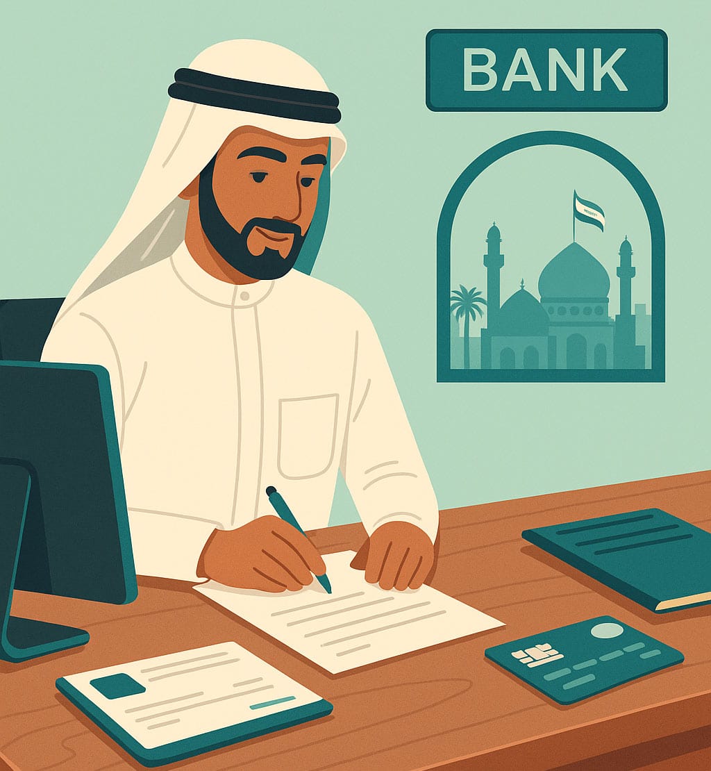 فتح حساب مصرفي تجاري