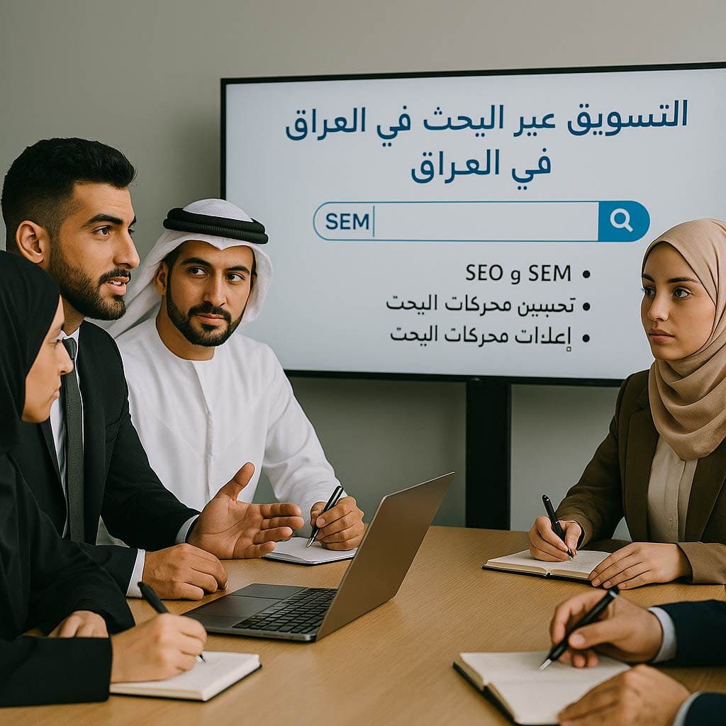 التسويق عبر محركات البحث في العراق